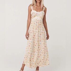 NWT Spell Fleur Slip Dress